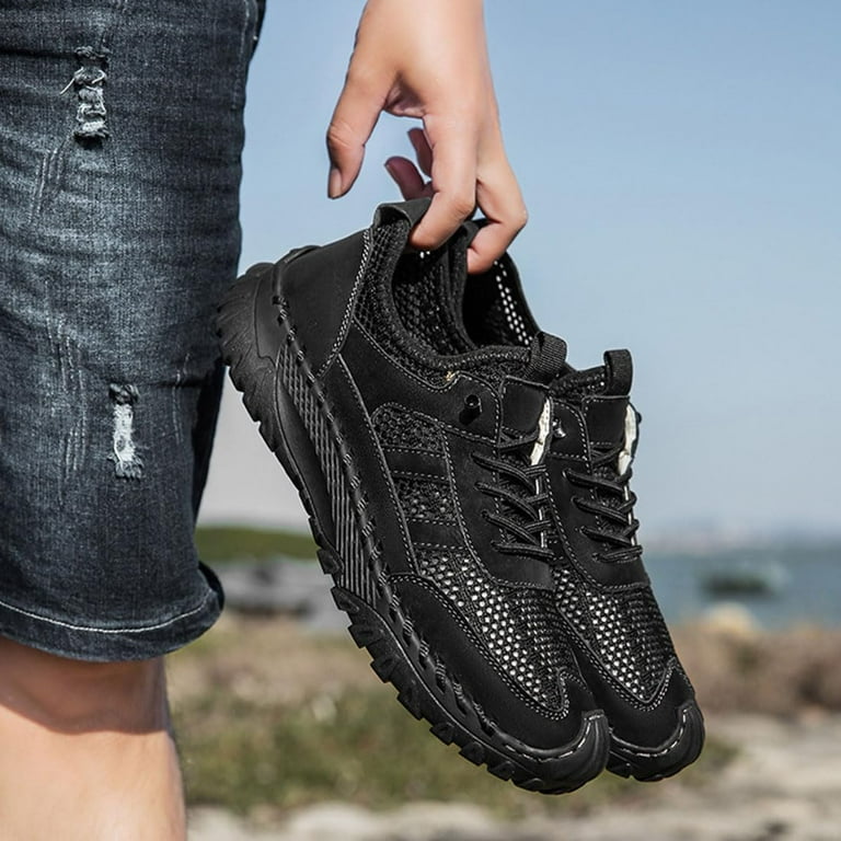 Zenfaze Orthopedic Shoes for Men, Men's Slip-On Orthopedic Leather