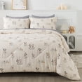 thumbnail image 2 of Wajade Cute Dog Comforter Set Full Size Bed in A Bag 7 Piece for Boys Girls, Puppy Bedding Set for All Season (1 Comforter, 1 Flat Sheet, 1 Fitted Sheet, 2 Pillowcase and 2 Pillow Sham, Full Size), 2 of 7