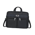 thumbnail image 4 of Maletín para portátil, bolso portátil para portátil, para trabajo, negocios, regalos escolares, informal, para notebook, bolso grande para computadora Estilo C, 4 of 8