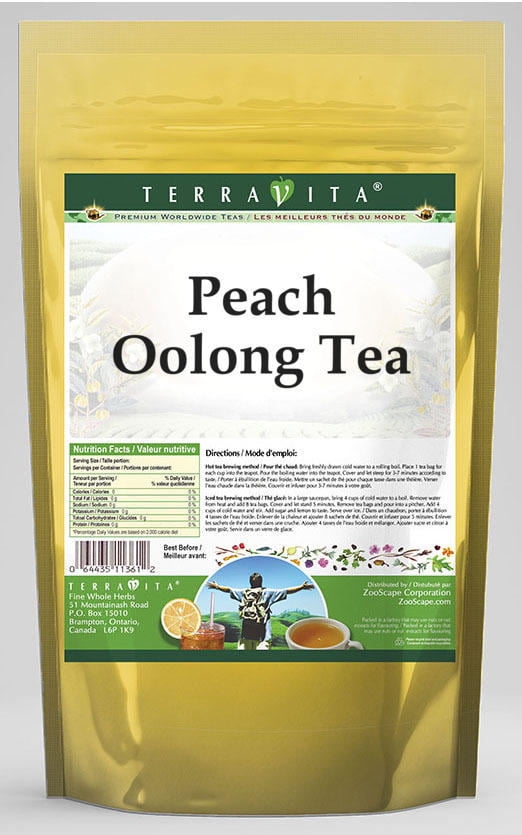 Peach Oolong Tea (50 Tea Bags, Zin 530791)