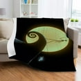 thumbnail image 4 of NIGHTMARE BEFORE Noël, Couverture Drôle en Peluche pour Femmes, 4 of 5