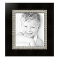 thumbnail image 2 of ArtToFrames 12" x 14" Espresso with Silver Lip Picture Frame, 12x14 inch Silver Wood Poster Frame (WOM-4951),  Pack, 2 of 7
