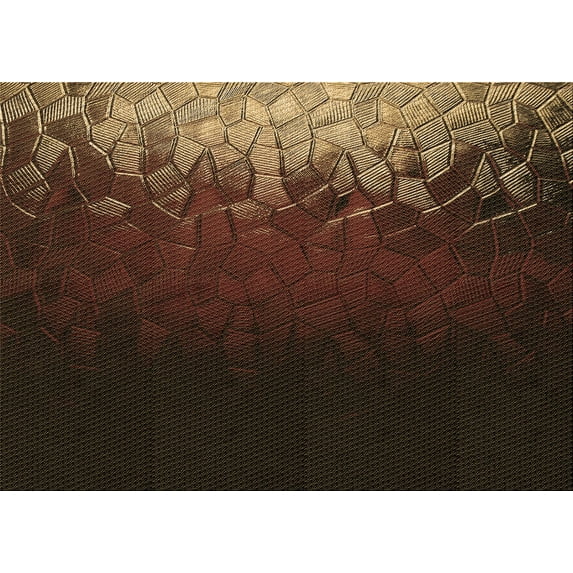 Ahgly Company Machine Washable Indoor Rectangle Transitional Sienna Brown Area Rugs, 8' x 12'