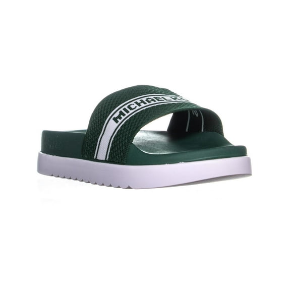 Womens MICHAEL Michael Kors Tyra Slide Sandals, Jewel Green