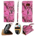 thumbnail image 1 of Camo Pink Mozzy Wallet Folio Case for Samsung Galaxy S7 Fashion Flip PU Leather Cover Card Slots & Stand, 1 of 2