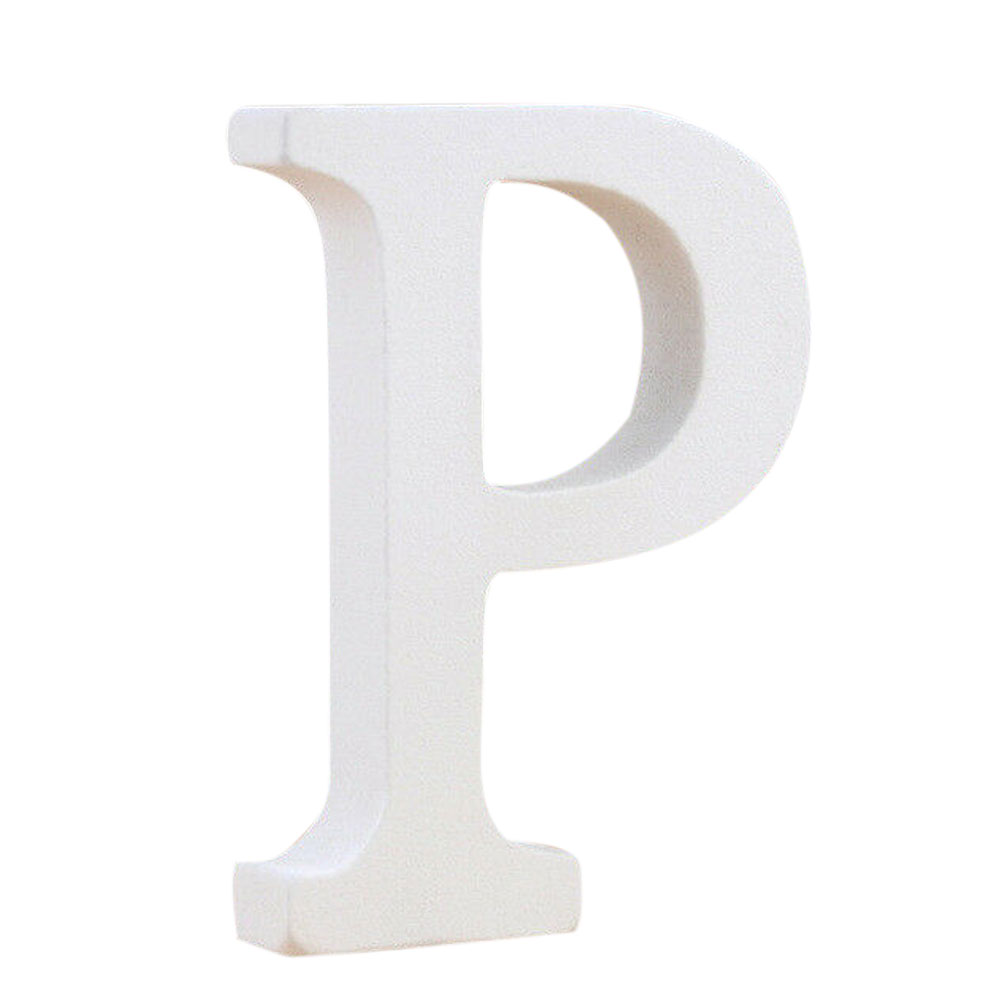 Grandest Birch Wooden English Letters Alphabet Symbol Ornament Wedding Party DIY Decoration Durable Lightweight DIY Decoration Woo, Size: 8, Clear