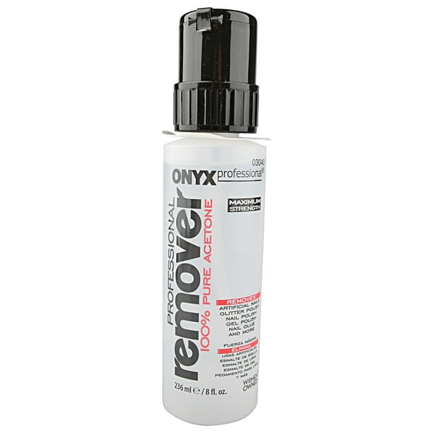 Onyx Professional 100 Pure Acetone Maximum Strength Tlp Cap 8 Oz Walmart Com Walmart Com