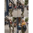 thumbnail image 5 of Women's Square Neck Tank Top, Double Lined Sleeveless Summer Shirt, Soft Stretch Slim Fit Casual Basic Top, ARMY GREEN, 5 of 5