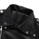 thumbnail image 5 of Chaqueta corta de piel con botones y cuello de solapa para mujer Fridja  BV0+1256, 5 of 7