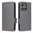 thumbnail image 1 of Wallet Case for Motorola Moto G17 Power Flip Cover with Card Slots & Kickstand Gray, 1 of 5