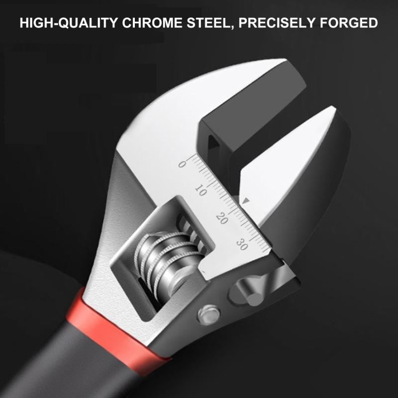 CEORPER Accuracy Scale Adjustable Wrench Accurate Sizing for Mechanics Work
