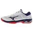 thumbnail image 3 of Mizuno Men's Wave Exceed Tour 3 Ac Tennis Shoe, Size 11, White-Astral Aura (0063), 3 of 5