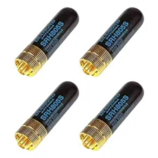 4 Unidades De Antena Diamond Srh805s Radios Baofeng Ganancia