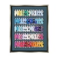 thumbnail image 2 of Stupell Industries Varied Pop Style Royal Queen Fashion Rainbow Graphic Art Luster Gray Floating Framed Canvas Print Wall Art, Design by Amelia Noyes, 2 of 5