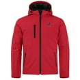 thumbnail image 2 of Men's Cutter & Buck  Red Memphis Redbirds  Clique Equinox Insulated Softshell Full-Zip Jacket, 2 of 3