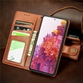 thumbnail image 6 of Mantto for Samsung A32 Wallet Case 5G with Card Holder Slots, Premium PU Leather Magnetic Flip Cover with Kickstand, Shockproof TPU Interior Case Compatible with Samsung Galaxy A32 5G, Brown, 6 of 9