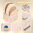 thumbnail image 5 of BUTIED Schoolbag Set with Cute Bow, Lightweight Bookbag with Shoulder Bag Pencil Case, Perfect for 4-12, 5 of 7