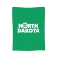 thumbnail image 1 of Manta de franela de hockey de los sioux combatientes de Dakota del Norte, elegante edredón para una siesta, edredón de invierno para las cuatro estaciones, edredón antimicrobiano con control de, 1 of 5