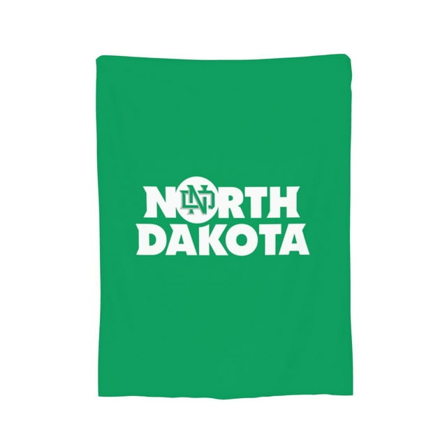 Manta de franela de hockey de los sioux combatientes de Dakota del Norte, elegante edredón para una siesta, edredón de invierno para las cuatro estaciones, edredón antimicrobiano con control de