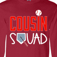 thumbnail image 4 of Inktastic Cousin Squad Baseball and Bat Long Sleeve T-Shirt, 4 of 5