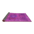 thumbnail image 2 of Ahgly Company Indoor Square Oriental Pink Modern Area Rugs, 6' Square, 2 of 4