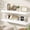 White, variant on 48 Inch White Floating Shelves, Deep 8 Inch Rustic Wall Mounted Fireplace Mantel Shelf, Large 48x8 Storage Shelf for Bedroom Living Room Bathroom
