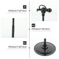 thumbnail image 2 of OFFIGAM Vintage Style Dynamic Mini Microphones Black 15-Pack for Recording and Broadcasting, 2 of 11