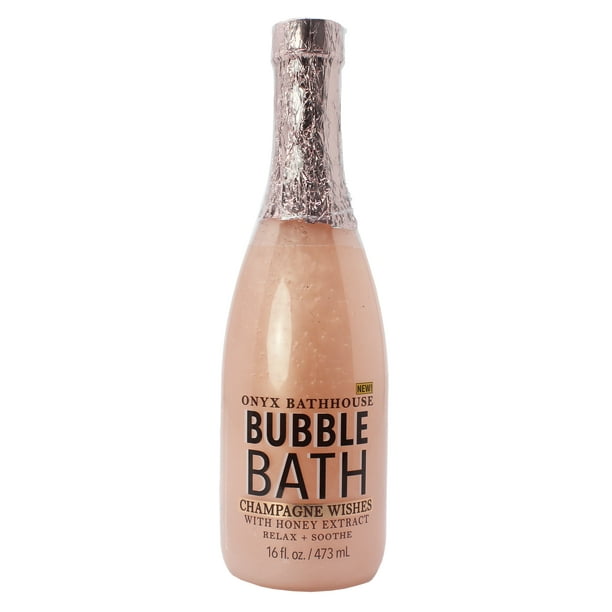 Onyx Bathhouse Champagne Wishes Bubble Bath 16oz.
