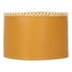 thumbnail image 1 of Funda protectora para tanque de gasolina, cubierta de almacenamiento de cilindro de combustible de cuero PU, bolsa para acampar al aire libre, color amarillo, 1 of 14