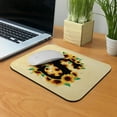 thumbnail image 5 of WIRESTER 8.66x7.08 in Rectangle Mouse Pad with Non-Slip Rubber Base for Computers, Laptop, Office & Home - Sunflower Vintage S, 5 of 5