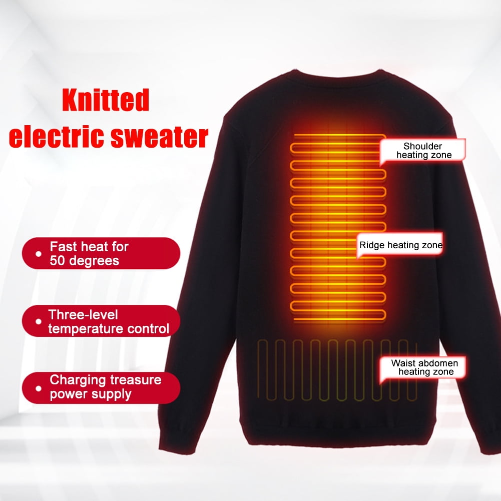 Electric Sweatshirt Warm Carbon Fiber 