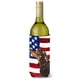 thumbnail image 1 of Abrazador de botellas decorativo Caroline's Treasures Black and Tan Dachshund Patriótico 750 ml multicolor, 1 of 1