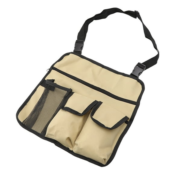 Sacs de Rangement Portables pour Collations, Organisateur de Poche Latérale pour Chaise de Camping, Sac Suspendu avec Sangles Réglables pour Chaises Bancs Canapés Fauteuils à Bascule Chaises d'Exercice