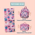 thumbnail image 3 of Wildkin Pillow Lounger for girls, Features Separate Pillow Pockets with Envelope Closure, Vibrant, Playful Patterns (Llamas and Cactus Pink), 3 of 7