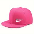 thumbnail image 2 of Sombreros de ala plana para mujer, sombreros de hip-hop de ala ancha, transpirables, al aire libre, s americano, primavera y verano, 2 of 5