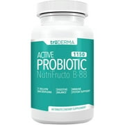 truDERMA Active Probiotic 1150 Digestive Support, 60 count