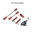 thumbnail image 2 of QualitChoice 1/28 Télécommande Voiture Bras Servo Mount Liaison Tige Réparation Rouge 1Ensemble, 2 of 6