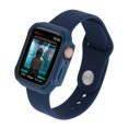 thumbnail image 3 of 2 PCS For Apple Watch 45mm Bumper Case,Series Rugged Case for Apple Watch Series 7 Durable Protective Cover, Flexible Shock Proof, 3 of 5