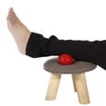 thumbnail image 4 of Pelota de lacrosse de masaje de maní doble, pelota de terapia con púas para aliviar la liberación muscular de los hombros, la espalda y las piernas, masaje de tejido profundo, 4 of 5