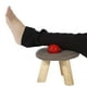 thumbnail image 4 of Pelota de lacrosse de masaje de maní doble, pelota de terapia con púas para aliviar la liberación muscular de los hombros, la espalda y las piernas, masaje de tejido profundo, 4 of 5
