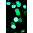 thumbnail image 2 of Erin Berzel 4x24 White Modern Wood Framed Wall Art Titled - Green Bokeh, 2 of 5