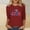 Wine 4th of july womens tshirt a1, variant on MORESEC Women's 4th of July Plus Size T-Shirts USA Flag Casual Basic Tee Round Neck 3/4 Sleeve Patriotic Holiday Graphic Tops Summer Vacation Fashion Clothes, Red S