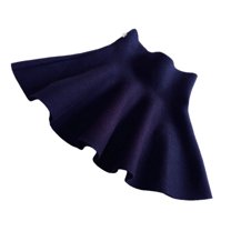 GYRATEDREAM Toddler Baby Girls Skirts Skorts Kids Elastic High Waist Flared Plain Pleated Skirts Children Casual Skater Skirt for 2-8 Years