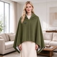 thumbnail image 5 of LKXOTTK USB Heated Shawl Wrap for Women Wearable Blanket with 3 Heat Settings Fast Heating for Indoor Outdoor, 150x80cm, 5 of 7