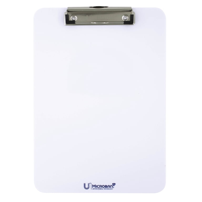 U Style Antimicrobial Acrylic Clipboard, 12.44" x 8.89" photo 6