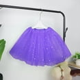 thumbnail image 3 of Carnival Tutu Skirt for Women Petticoat Cute Underskirt Petticoat Ballet Swing Dresses,Purple,One Size, 3 of 6