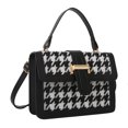 thumbnail image 3 of Bolso de hombro Mujer FLhrweasw Cuero PU Asa superior Negro Blanco, 3 of 6