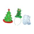 thumbnail image 4 of 3 Piezas de Accesorios para Disfraz de Papá Noel Navideño con Barba Falsa para Actuaciones en ., 4 of 9