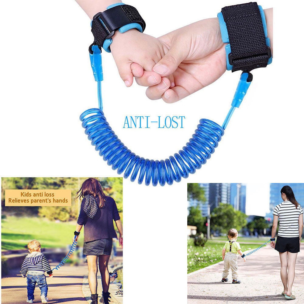Adjustable Kids Safety Harness Leash Anti-lost Link Belt Baby Walker Wristband 