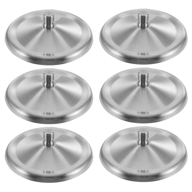 unbranded 6Ud Tapas De De Acero Inoxidable Para Bebidas Y Frías Resistentes Y Duraderas